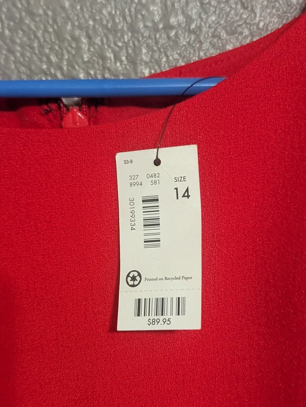 The Limited Red Sleeveless Fit-and-Flare Dress - Picture 2 of 2